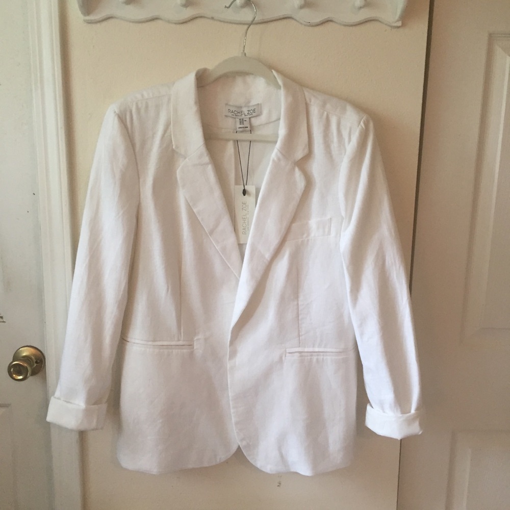 Rachel Zoe White Blazer